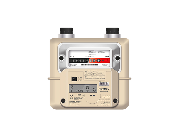 AMR Prepaid Gas Meter