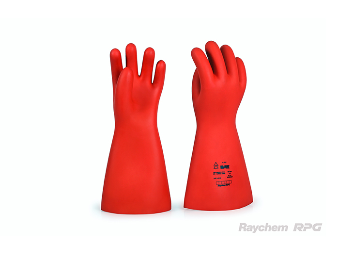 Insulated clearance rubber gloves