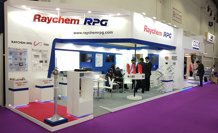 Raychem RPG exhibits at Middle East Energy, Dubai